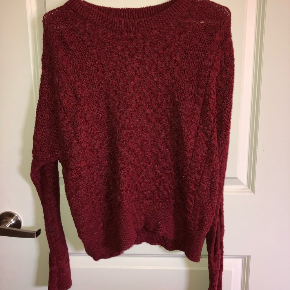 Maroon sweater by Mossimo